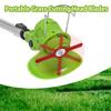 10 Pcs Grass Trimmer Blades Sharp Spinning Anti-deformed Labor Saving Thick Replacement Plastic Fast Cutting Grass Cutter Blades Strimmer Tools