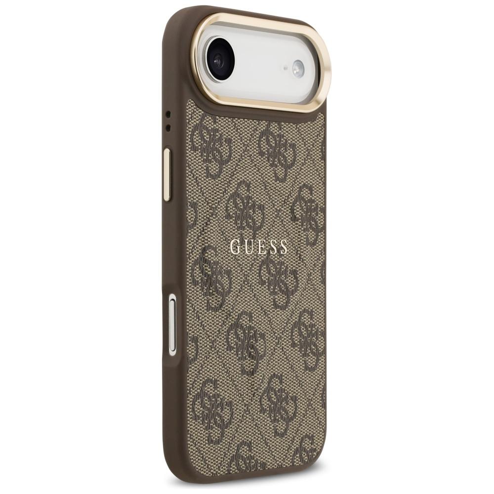 Guess 4G PU Classic Logo MagSafe Case for iPhone Air Brown