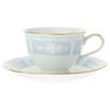 Noritake Cup Saucer Colors Pair Tea 220cc Lacewood Gold of Blue Pink Fine Porcelain & (Assorted Set) (Coffee & Use) (Set 2) & Y6578A/1507-14