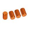 BBEY1 4pcs Car CNC Aluminum Tire Valve Air Port Stem Cover Caps For Opel Astra Accessories