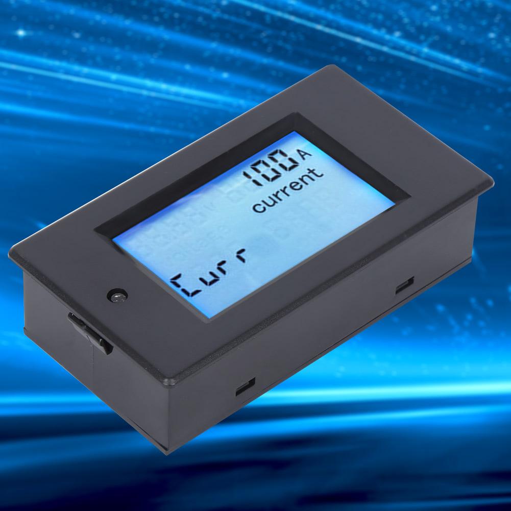 Multifunction Digital   Voltage Current Power Frequency Meter Factor Detector with LCD Display