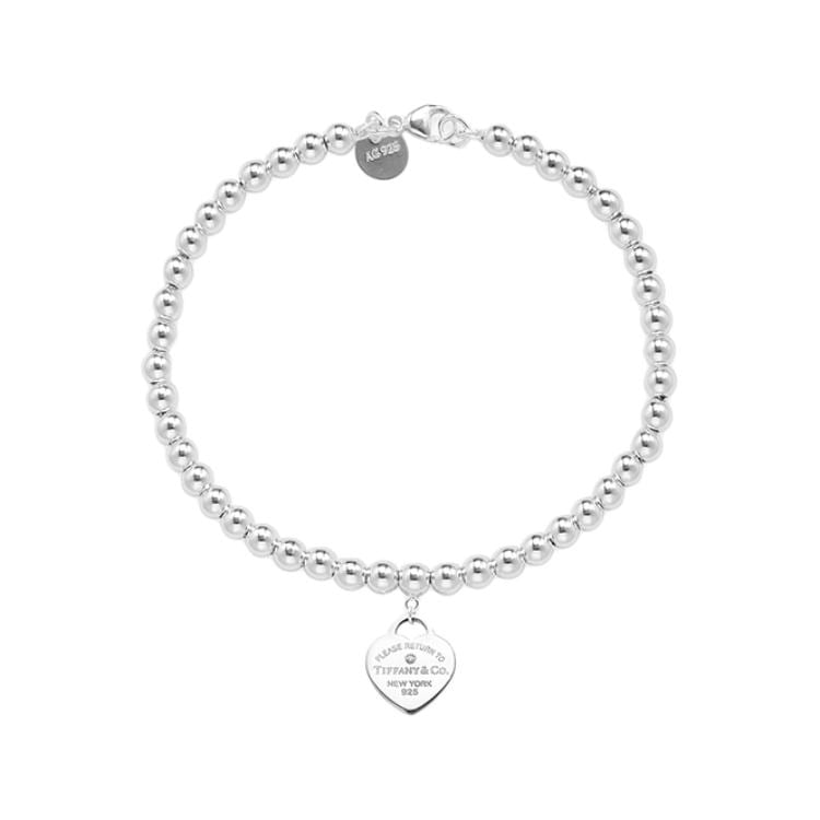 TIFFANY & CO. Sterling Silver, Diamond Bracelets Women's Silver 69684076