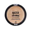 New York Master Chrome Metallic Highlighter Bronzer 100 Molten Gold Sheen Powder 6.7g Compact Glow Illuminate Face Makeup