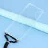 For Samsung Galaxy A07 Case Reinforced Corner TPU Clear Phone Cover with Lanyard