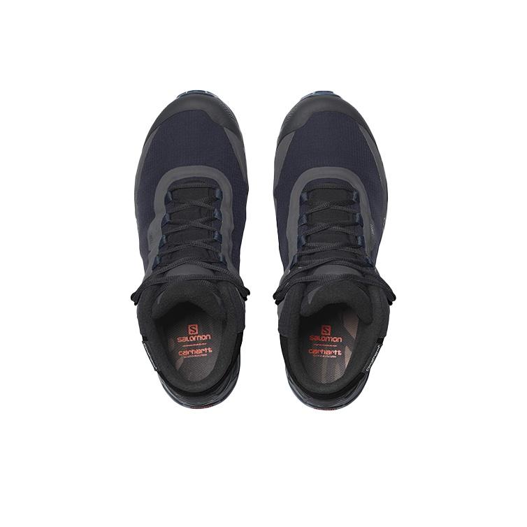 Кроссовки Carhartt WIP x Salomon Shelter CSWP Black Phantom Унисекс Castor-Grey L41673000