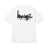 Stussy Style Short Sleeve T-Shirts Men Women Loose Fit Casual Tees Multiple Graphic Color Options