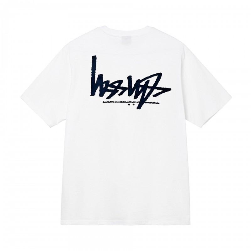 Stussy Style Short Sleeve T-Shirts Men Women Loose Fit Casual Tees Multiple Graphic Color Options