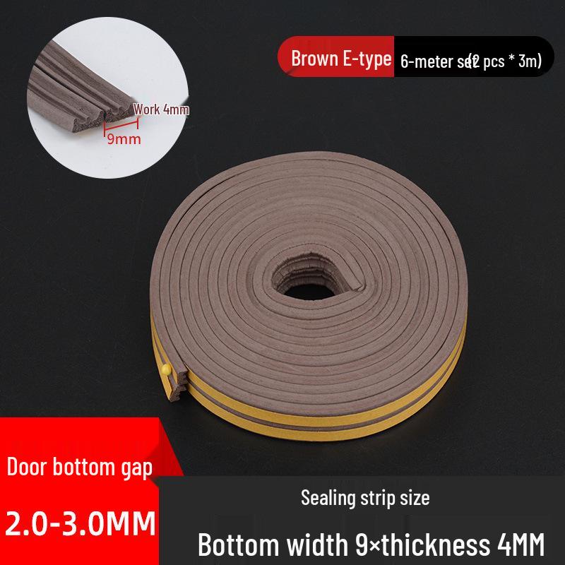EPDM Self-Adhesive Silent Sealing Foam Strip for Doors & Windows