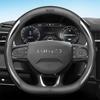Leather Car Steering Wheel Cover Suitable for LYNK&CO 03 05 06 08 09 01 02   2024 Interior Modified Car Accessories