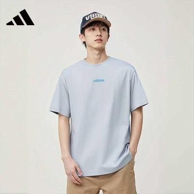 adidas Унисекс спортивная и повседневная футболка с коротким рукавом
