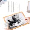 19Pcs/Set Blending Stumps Tortillon Pencil Extension Tool Sketch Drawing Art Kit