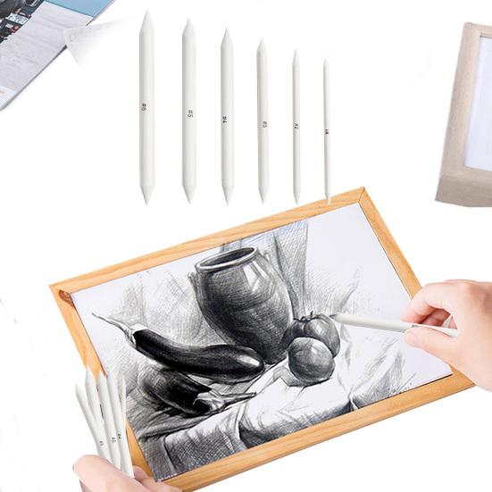 19Pcs/Set Blending Stumps Tortillon Pencil Extension Tool Sketch Drawing Art Kit