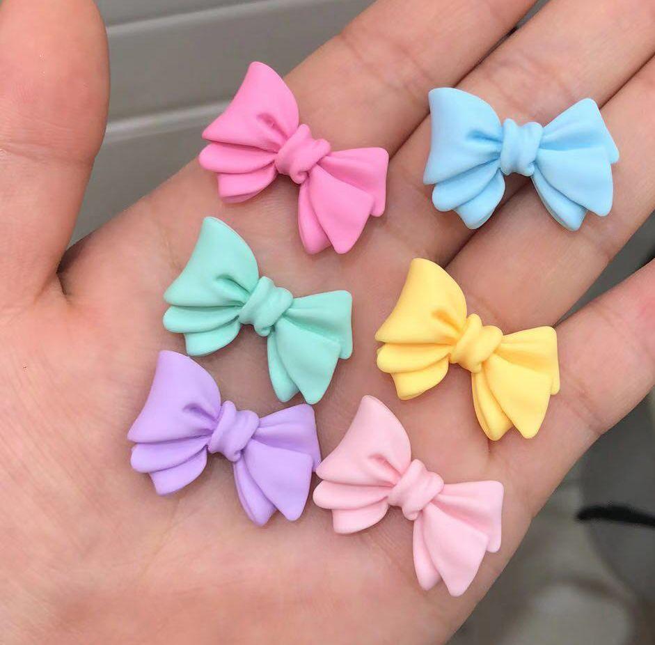 100Pcs Pastel Miniature Resin Cotton Candy Slime Supplies Accessories Phone Case Decoration for Slime Filler Hair Beads