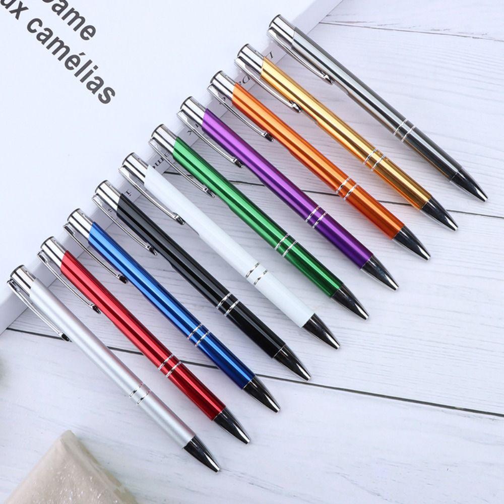 Multifunction Metal Ballpoint Pen Luxury Aluminum Rod Pen office Pen Signature Pen Birthday Gifts