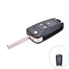 Lip Folding 3 Button Flip Remote Key Shell Case Cover Fob For Chevrolet Cruze