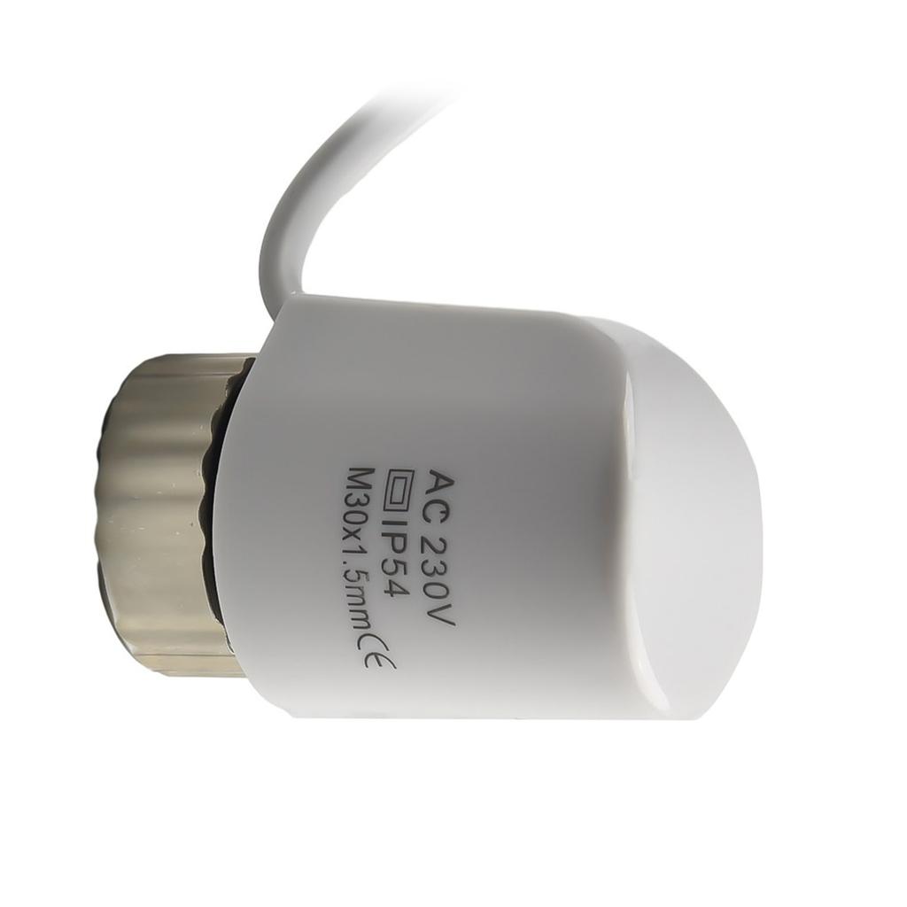 1PC AC230V Electric Thermal Actuator M30*1.5mm Electric Heating Actuator Valve Heating Radiator Valve Adjust Radiator Systems