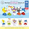 TAKARA TOMY POKEMON GACHA Tire Model Pikachu Scorbunny Marill FIGURE MODEL Gashapon Toy