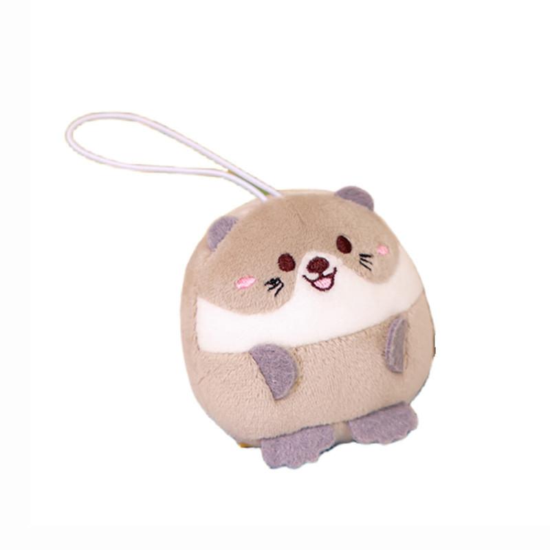 Soft Cuddly Miniature Plush Fox Toy Keychain Perfect For Bags Accessories