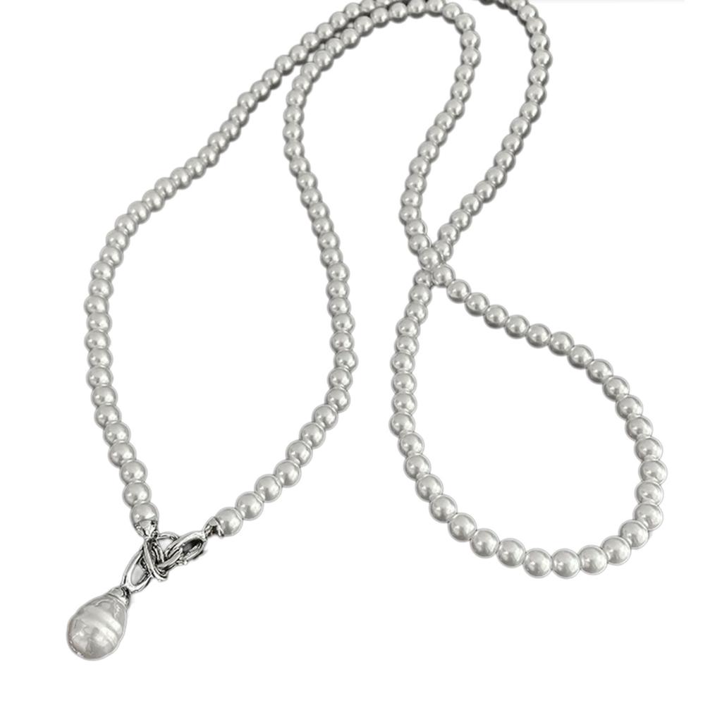 Elegant Pearls Body Chain Necklace Stylish Pearls Body Accessory Elegant Crossbody Chain for Party and Wedding Wear