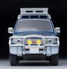 Tomica Limited Vintage Neo 1/64 Scale LV-N206a Mitsubishi Pajero Mid-Roof Wide VR with Optional Parts, 1994 Model, Blue/Silver, Finished