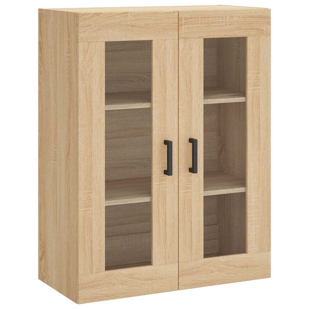 Highboard in Sonoma Oak Finish 27.4 x 13.4 x 70.9 in (W x D x H) Engineered Wood