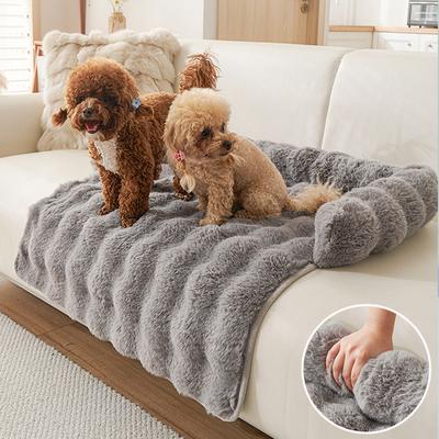 1 шт. Зимние теплые коврики для собак, супермягкие плюшевые одеяла для домашних животных, коврики для маленьких собак, плюшевые подушки для шеи, гнездышки для кошек, для путешествий и дома