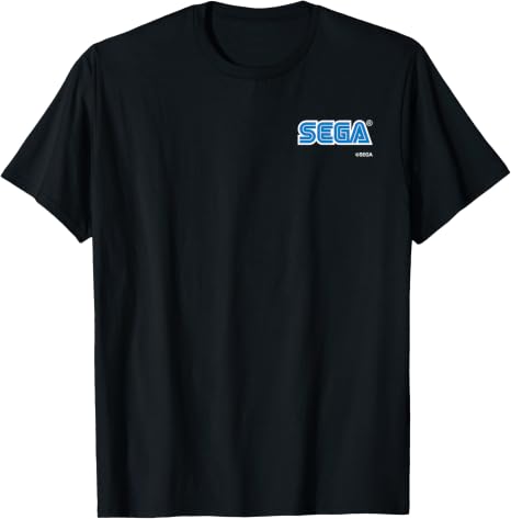 Футболка с логотипом Sega