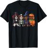 Cavalier King Charles Halloween Dog Witch Vampire Pumpkin T-Shirt