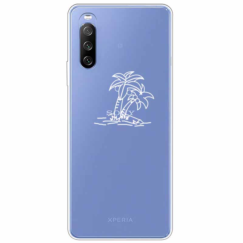Чехол для Sony Xperia I IV / 10 IV / 5 IV Чехол Прозрачный ТПУ Мягкий Прозрачный Funda Чехлы для Sony Xperia 10IV 5 IV Чехол Силиконовый