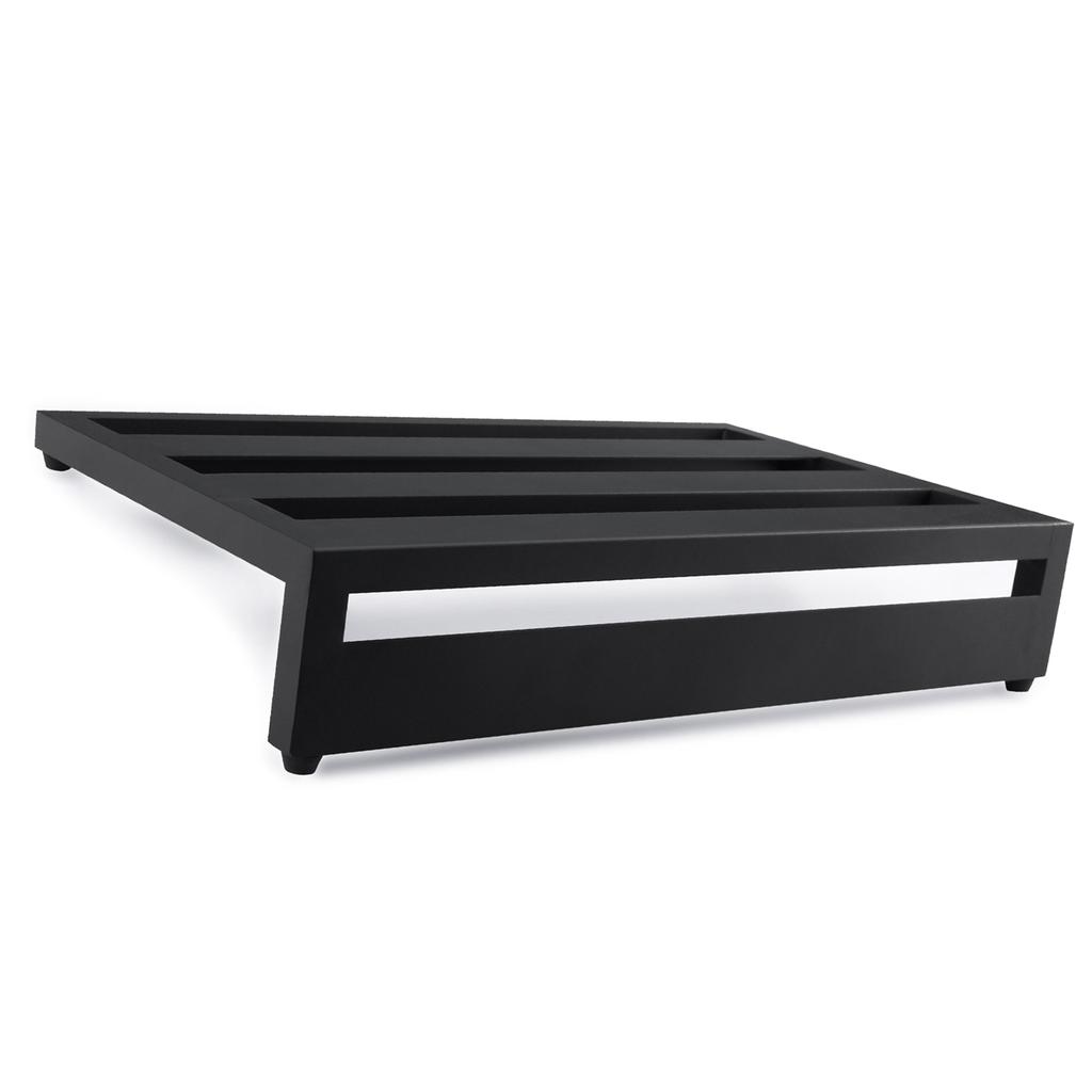 Большой педалборд для гитарных эффектов, педалборд из алюминиевого сплава с сумкой для переноски, каподастр, 4 медиатора, фиксирующие ленты