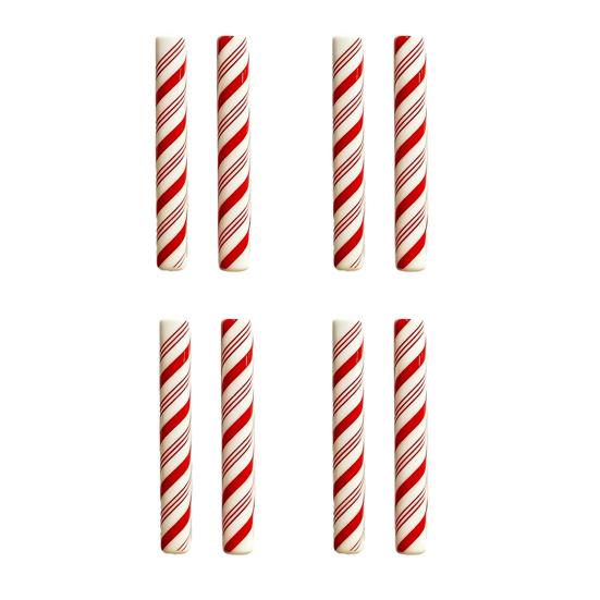 2/8/16 шт. Декоративные накладки для фурнитуры Рождественские мятные накладки на ручки шкафов Красные эластичные накладки на ручки