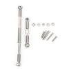 Metal Steering Rod Group Fit for MN D90 MN 91 FJ 45 Military Truck Model Upgrade Accessories(Silver MN 012S )