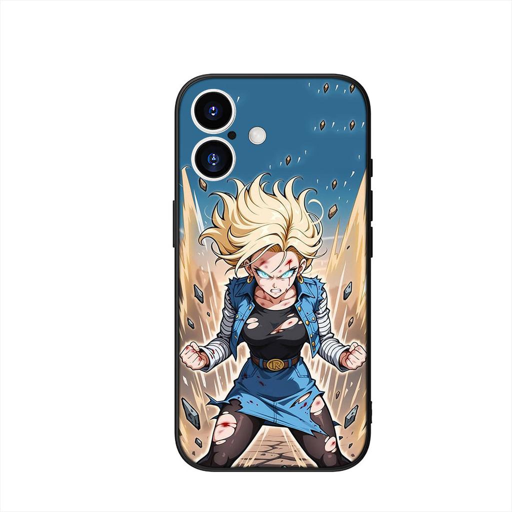 Android 18 Dragon Gokus Balls Z Cover Phone Case for Xiaomi Redmi Note 14 12 13 ProPlus A3 Pro Plus 12C 13C 14C 5G