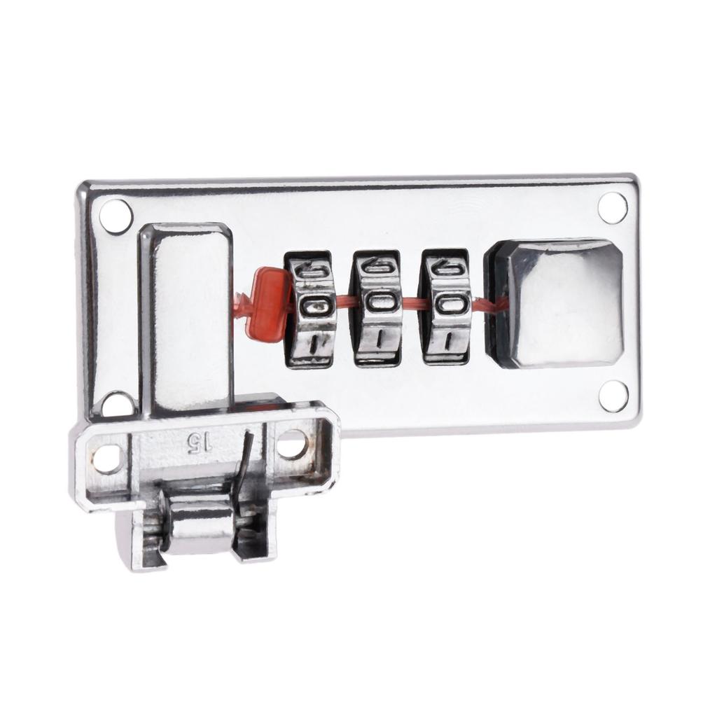 1kit Password Lock Latch Silver Coded Lock 65mm*29mm Retro Vintage Jewelry Wooden Box Gift Case Luggage Suitcase Chest Hardware