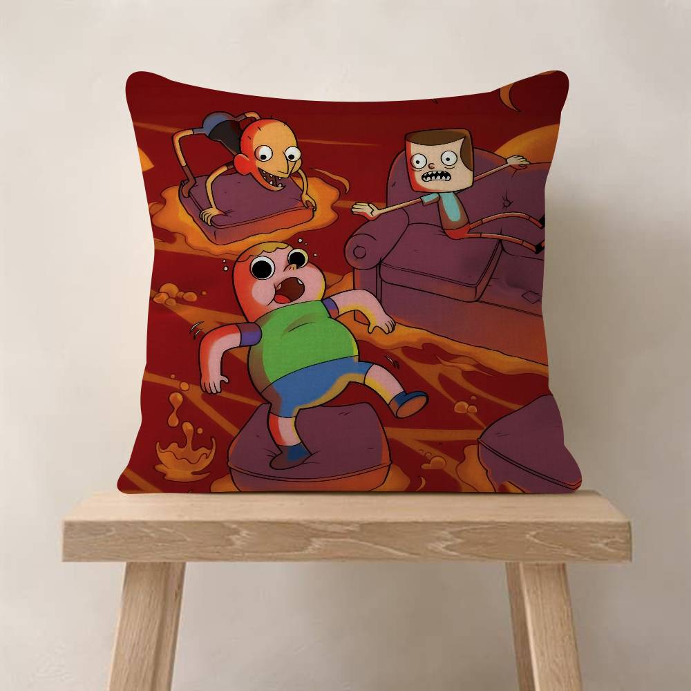 Cartoon CClarence fun pillow cover sofa cushion cover home room decoration children gift