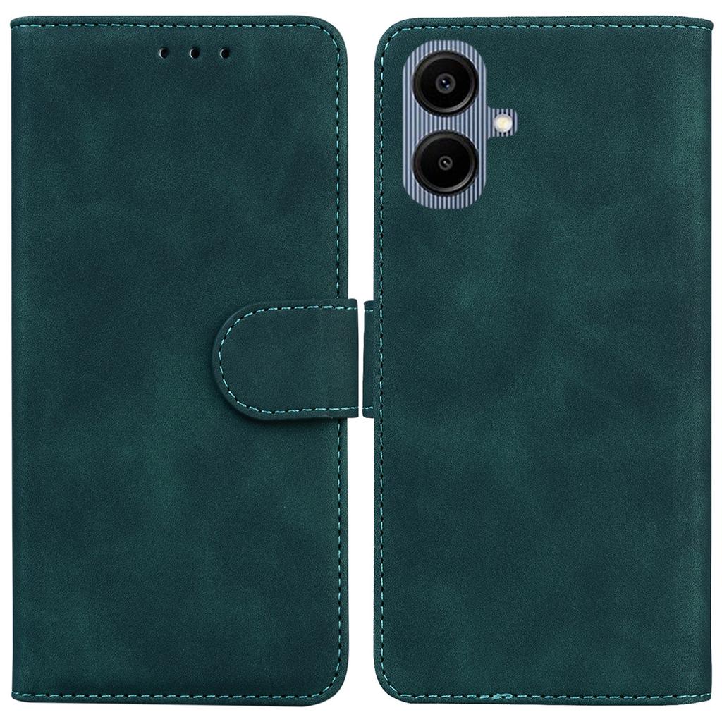 For Samsung Galaxy A07 5G Case Solid Color Leather Wallet Phone Cover