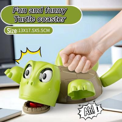Подставка для кухни в виде кричащей черепахи Подставки для стаканов Дразнящий забавный коврик для чашки A Startled Bastard Стеклянная посуда Кухонные принадлежности