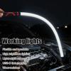 Гибкий светодиодный инспекционный рабочий фонарь-палка для автомобиля 1000 лм, 2 часа работы, гибкий АБС-пластик, для ремонта автомобиля, моторного отсека, гаража и экстренных ситуаций на улице