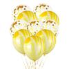 10 Agate Sequined Balloons, Transparent Latex Balloons, Party Decorations
