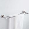Steel Double Hanger Wall Mounted Shelf Holder Towel Rack Towel Rail Towel Bar Bathroom Accessories