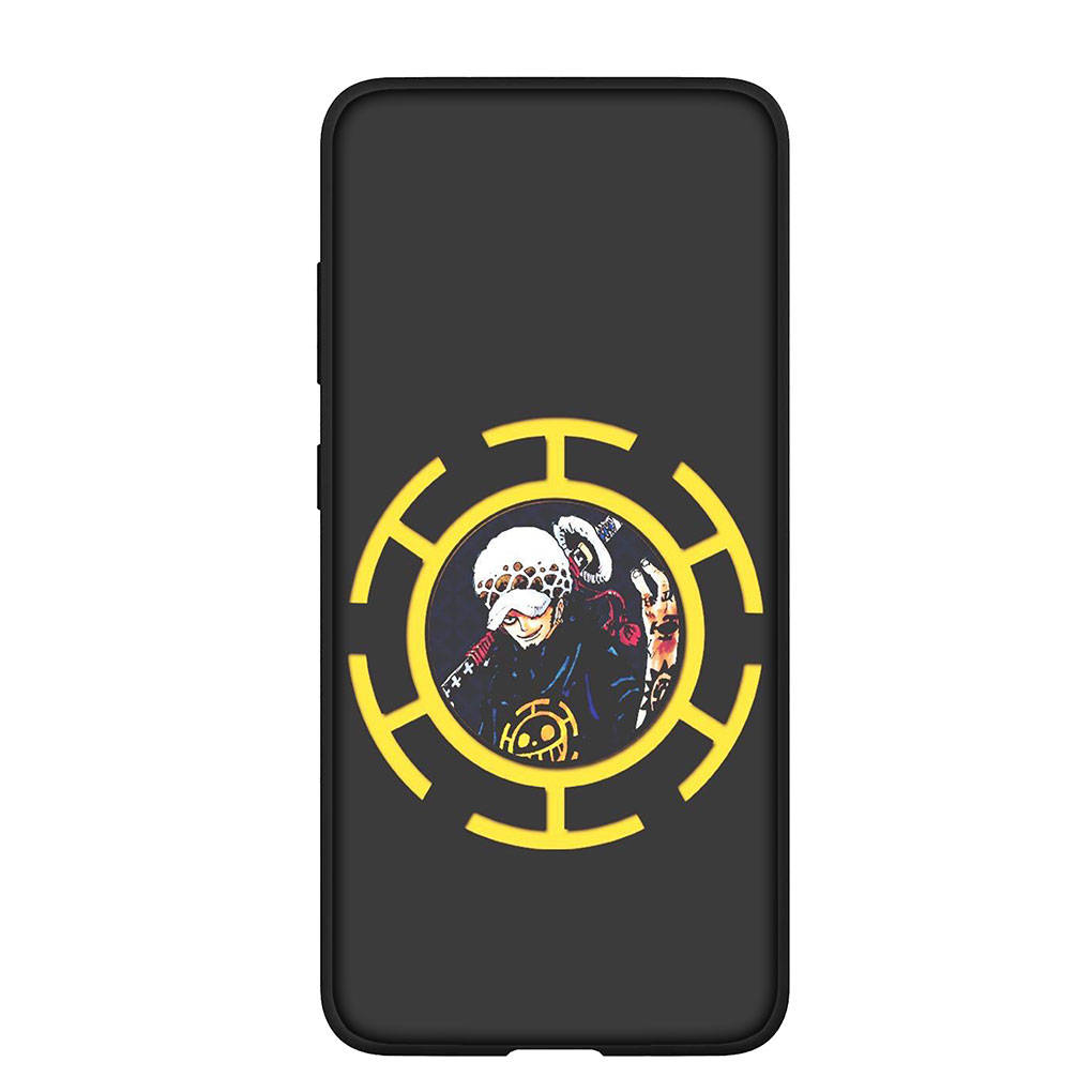 Чехол для телефона Samsung Galaxy S25 S24 S23 iPhone 16 15 Redmi Note 14 13 12 16E 8 X 11 Pro Max XR OPPO Moto Huawei Luffy One Piece Trafalgar Law Cover