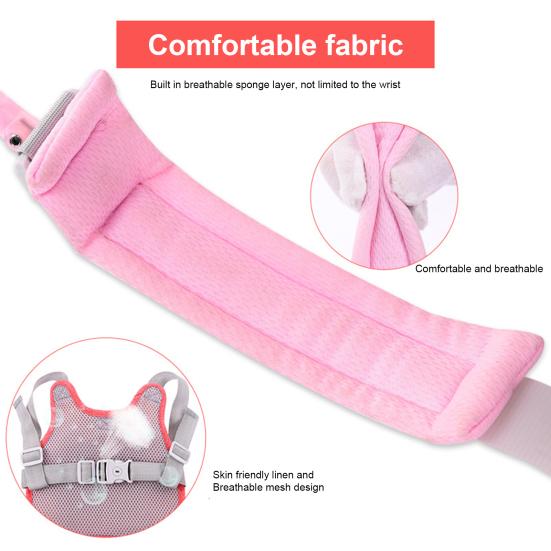 Браслет против потери Легкий дышащий мягкий удобный ремень с пряжкой для защиты от потерь из полиэстера Пружинная веревка для предотвращения потери Ремень для детей