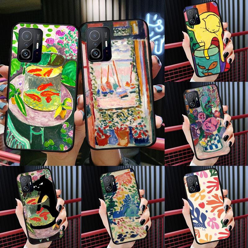 Чехол-пенал с рисунком Анри Матисса для Xiaomi POCO X7 X6 X5 X3 Pro F3 F5 F6 M6 Pro 13 14 Ultra 11T 12T 13T 14T Pro