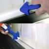 3Pcs/Set DIY Caulking Tool Blue Caulk Nozzle Applicator  for Kitchen Bathroom Window