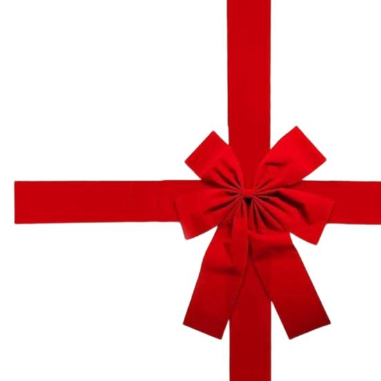 Рождественский подвесной бант на входную дверь, праздничные ленты, дверной подвес, DIY праздничный декор для упаковки подарков