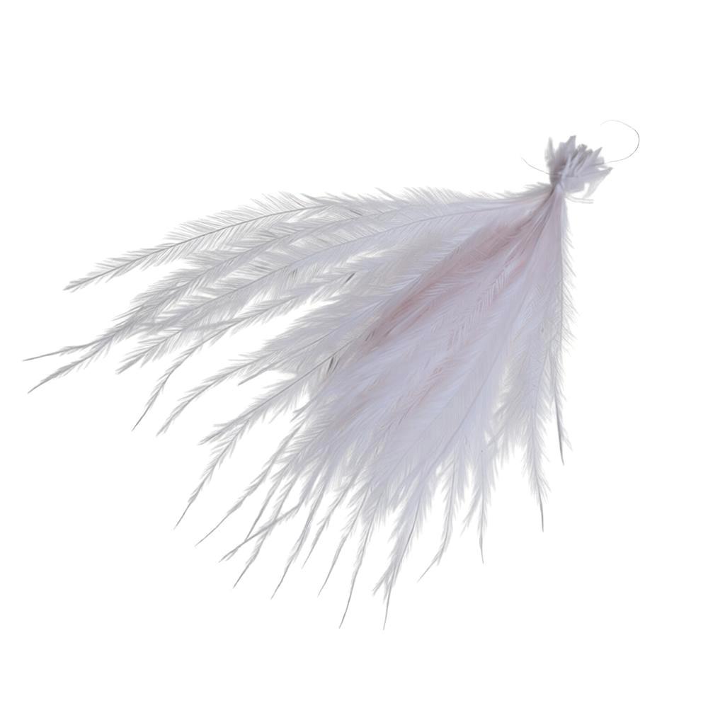 50Pcs Multicolor Ostrich Feathers 5-8cm Feathers Trim for Home Wedding Party