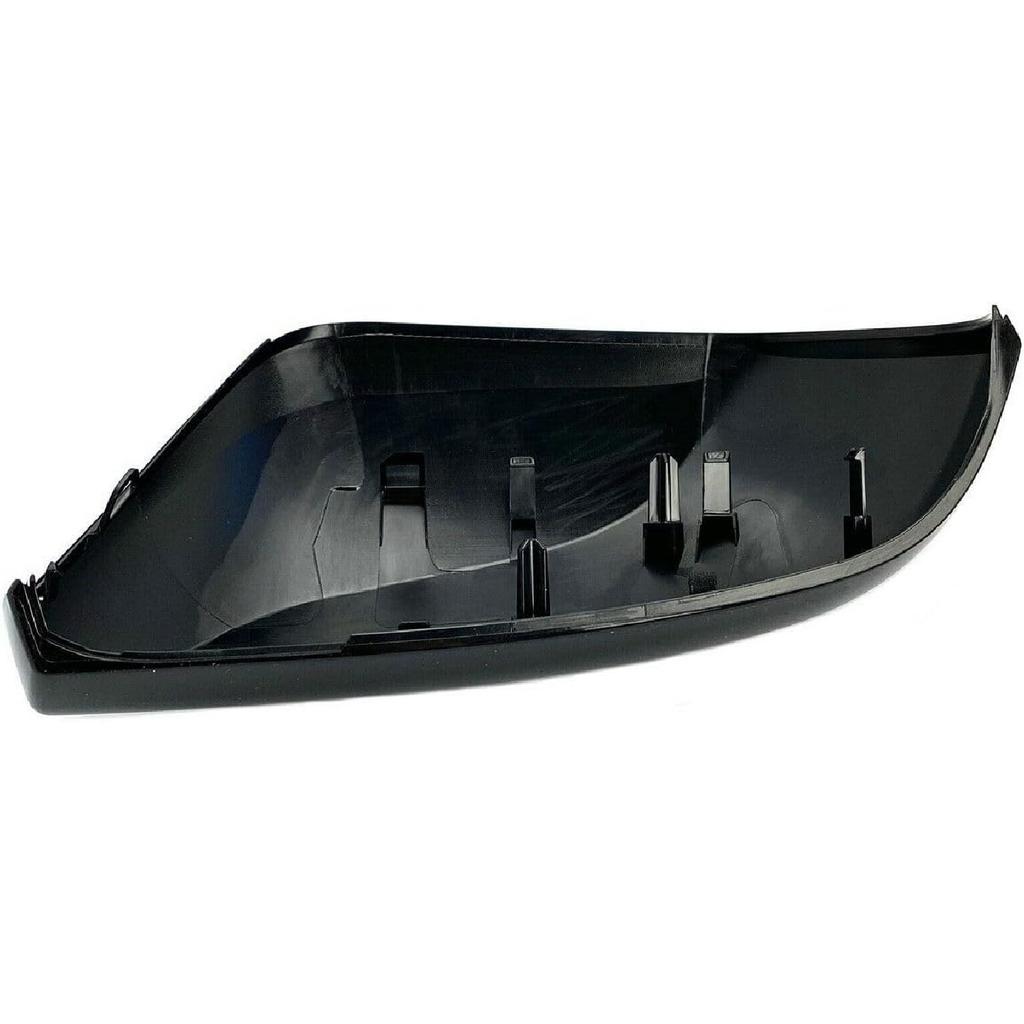 Car Side Rearview Mirror Cap Cover Trim For Toyota Camry 2018      Replacement (Only FIT With Singal Light Type) (Black, Right Passenger Side)