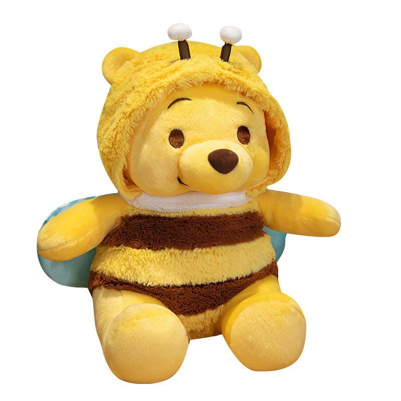 Adorable Cartoon Winnie The Pooh Plush Bear Toy Soft And Cuddly Stuffed Animal Doll
