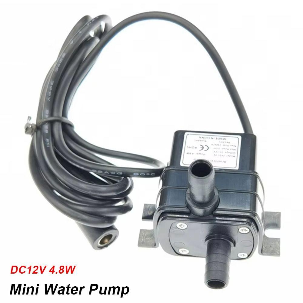 1Pcs DC12V 4.8W Mini Pump Brushless Motor Diving Pump Durable Water Pump for Fish Tank Fountain