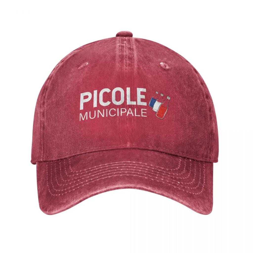 Picole Nationale Национальные бейсболки Модная потертая джинсовая кепка-снэпбек Мужская Женская Уличная Летняя Кепка